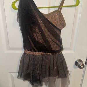 Black and Gold Costume